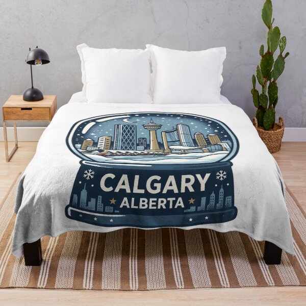 Item preview, Vintage Calgary Snow Globe Travel Badge designed and sold by k3rstman1.