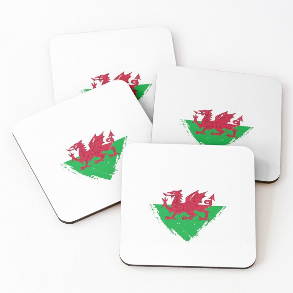 Item preview, Distressed Wales Flag Heart GB designed and sold by shitpostee.