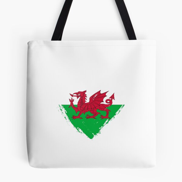 Item preview, Distressed Wales Flag Heart GB designed and sold by shitpostee.