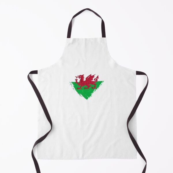 Item preview, Distressed Wales Flag Heart GB designed and sold by shitpostee.