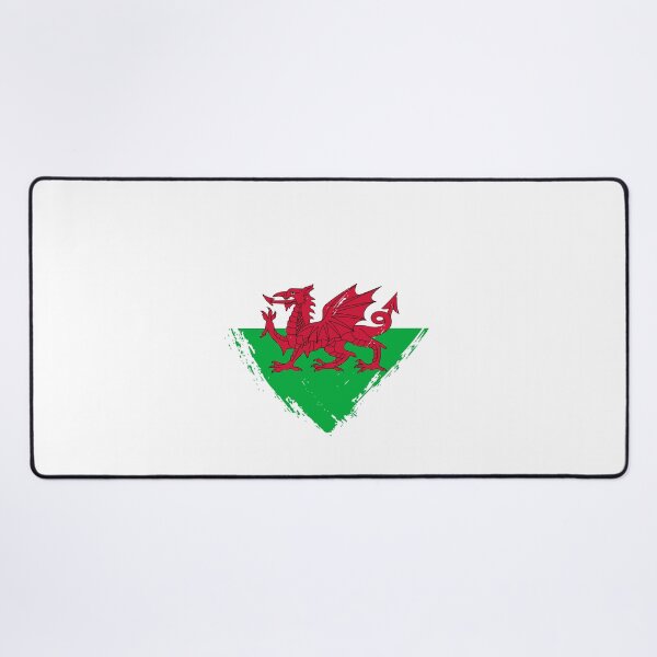 Item preview, Distressed Wales Flag Heart GB designed and sold by shitpostee.
