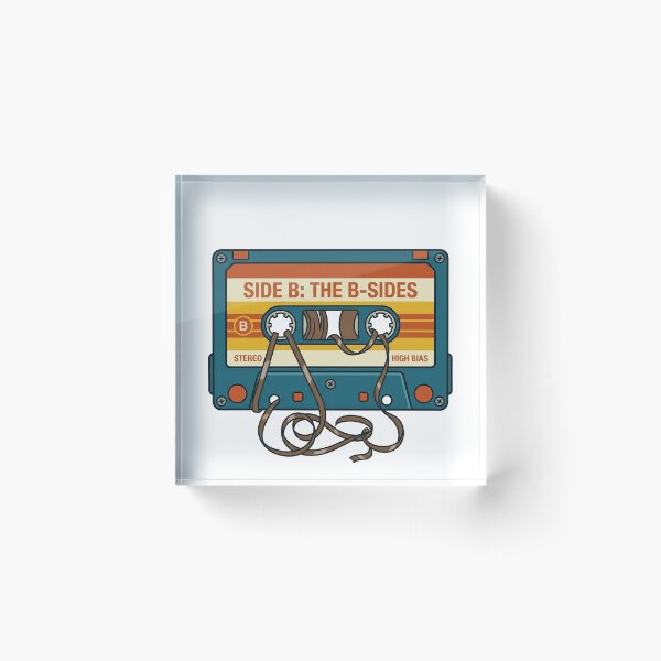 Item preview, Retro 80s Cassette Tape Side B The B-Sides designed and sold by jrzvibe.