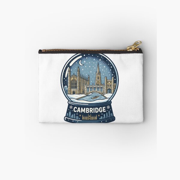 Item preview, Vintage Cambridge England Snow Globe Travel Badge designed and sold by k3rstman1.