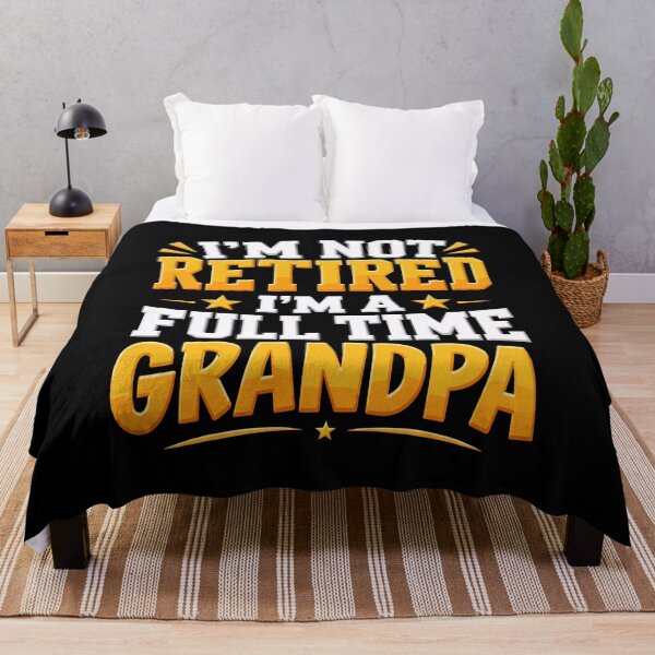 Item preview, Funny Grandpa Retirement Im Not Retired Full Time Grandpa Design designed and sold by stmpdwrld.