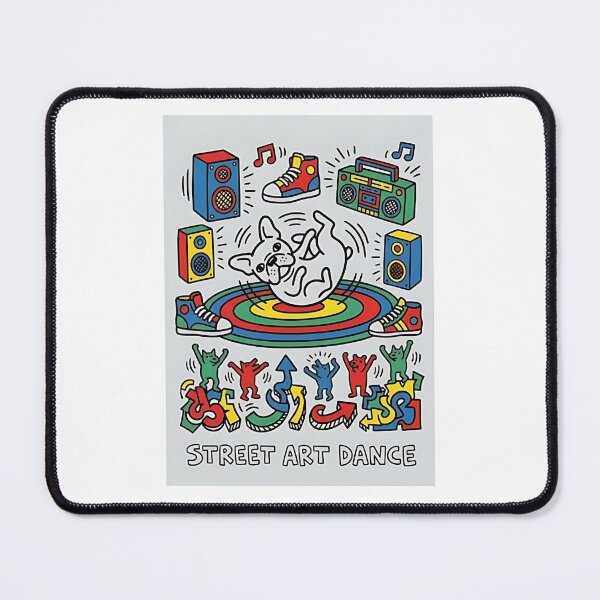 Item preview, French Bulldog Breakdancer designed and sold by PictoVibe.