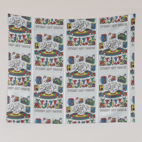 Item preview, French Bulldog Breakdancer designed and sold by PictoVibe.