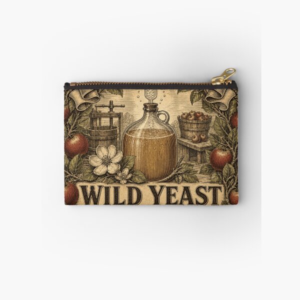 Item preview, Wild Yeast And Patience Craft Cider Fermentation Label designed and sold by BoosterShop.