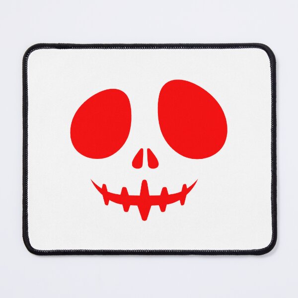Item preview, Red Creepy Grin Skeleton Face Halloween Design designed and sold by pattern-archive.