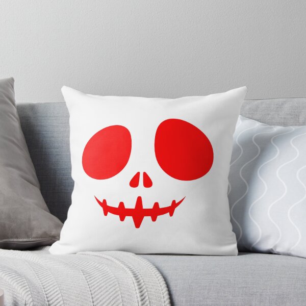 Item preview, Red Creepy Grin Skeleton Face Halloween Design designed and sold by pattern-archive.