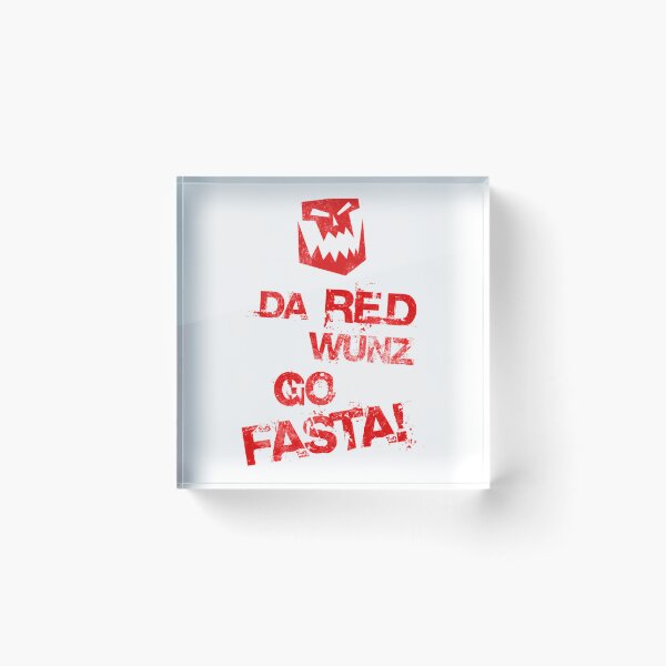 Item preview, Da Red Wunz Go Fasta designed and sold by tbarbosantjean.