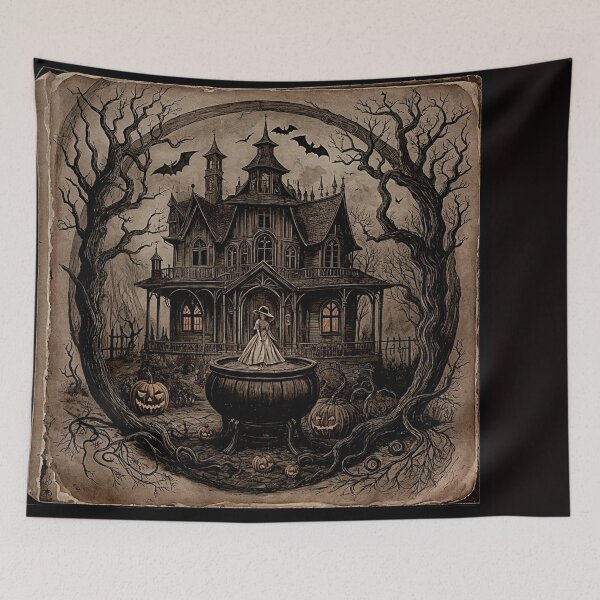 Item preview, Nightmare Echoes: A Halloween Anthology Gothic Illustration #2 designed and sold by Helios Be. Lavsh.