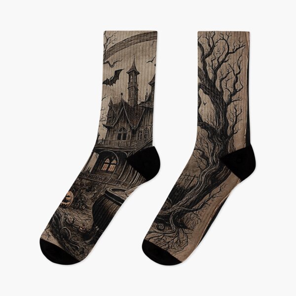 Item preview, Nightmare Echoes: A Halloween Anthology Gothic Illustration #2 designed and sold by Helios Be. Lavsh.
