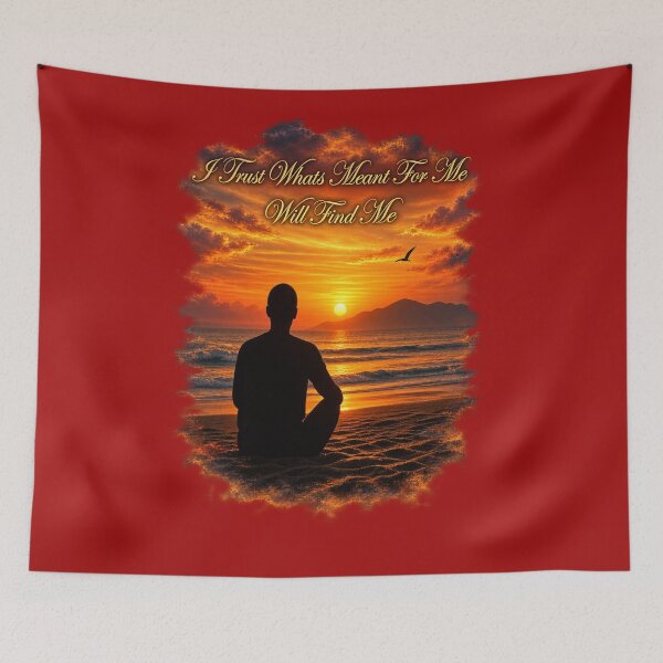 Item preview, I Trust What's Meant for Me Will Find Me — Male Edition designed and sold by HeritageGlow.
