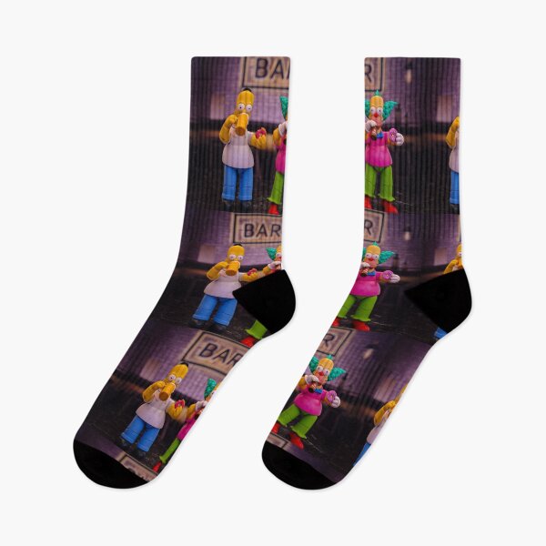 Item preview, Homer “Hey Krusty let’s party“ Krusty “Let’s Party all night long” designed and sold by Johnnyphotographyactshop.