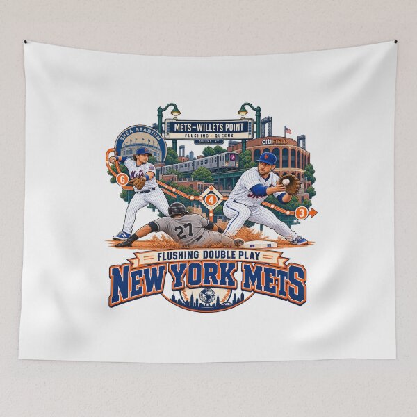 Item preview, Flushing Double Play: Mets Baseball Meets Queens designed and sold by Dresut.