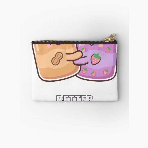 Item preview, Better Together Peanut Butter Jelly Valentine designed and sold by ThreeFlyingAces.