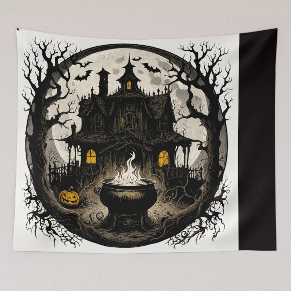 Item preview, Nightmare Echoes: A Halloween Anthology Gothic Illustration #3 designed and sold by Helios Be. Lavsh.