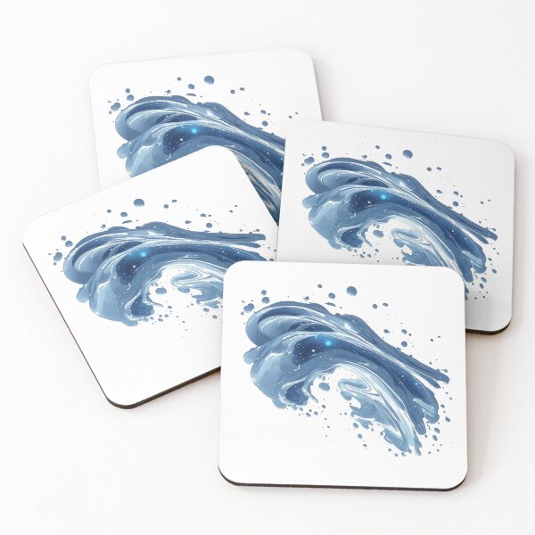 Item preview, Cosmic Ocean Surge - Galaxy Wave and Space Splash Art designed and sold by alizye.