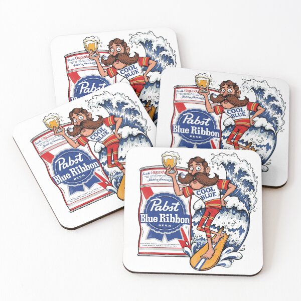 Item preview, Pabst Cool Blue Old Timer Surfer designed and sold by BobbyBoy63.
