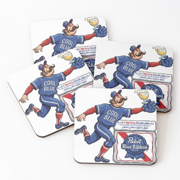 Item preview, Pabst Cool Blue Old Timer Baseball Player designed and sold by BobbyBoy63.