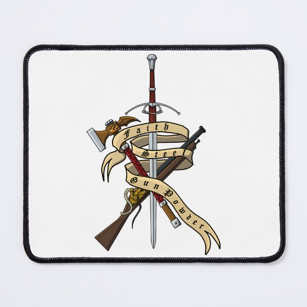 Item preview, Faith Steel And Gunpowder designed and sold by tbarbosantjean.