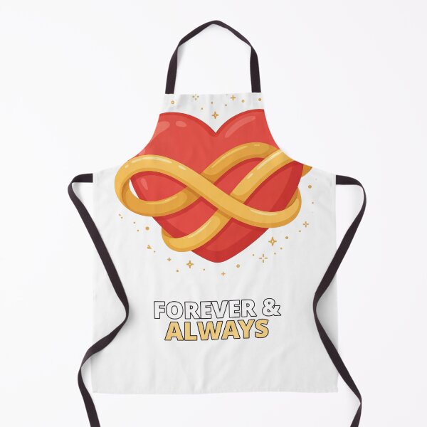 Item preview, Forever and Always Infinity Heart Valentine designed and sold by ThreeFlyingAces.