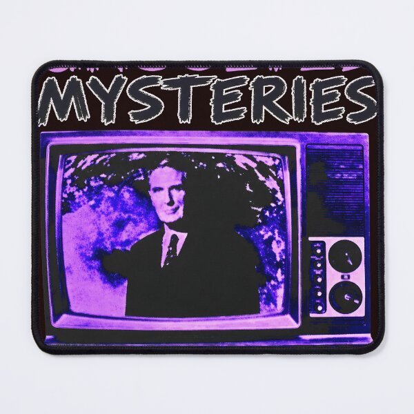 Item preview, Unsolved Mysteries Retro TV Quote designed and sold by FeatherTaleInk.