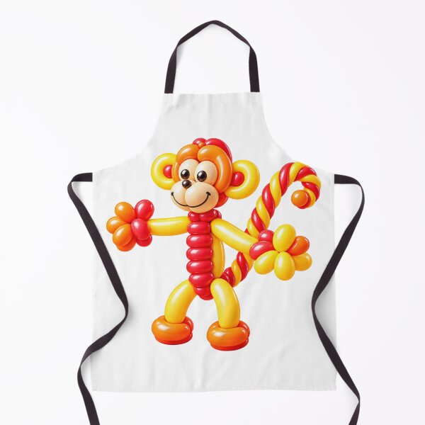 Item preview, Cheerful Glossy Balloon Monkey designed and sold by Sillytoe.