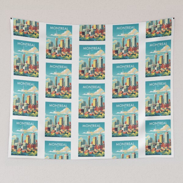 Item preview, Montreal Travel Art designed and sold by aianhiaiuiu.