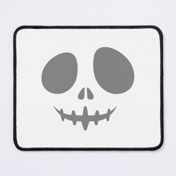 Item preview, Gray Creepy Grin Skeleton Face Halloween Design designed and sold by pattern-archive.