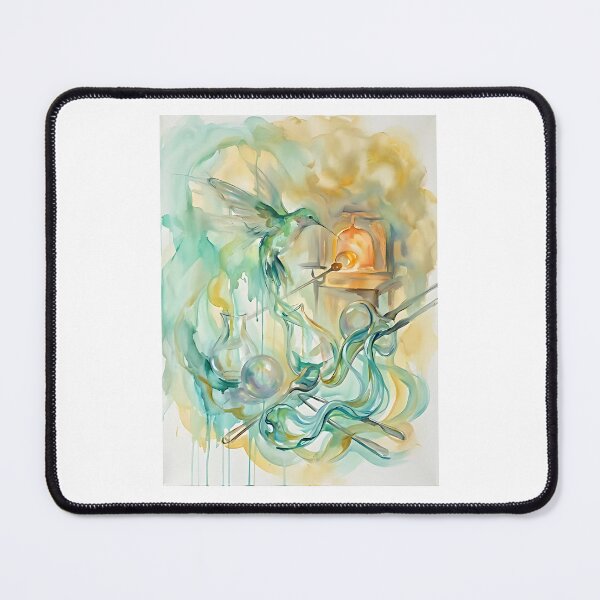 Item preview, Hummingbird Glassblowing Artist designed and sold by PictoVibe.