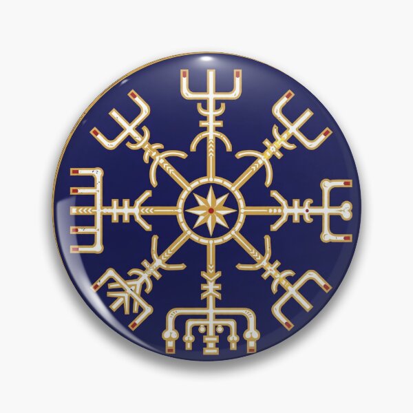 Item preview, Vegvisir Viking Compass designed and sold by Bluejayarts.
