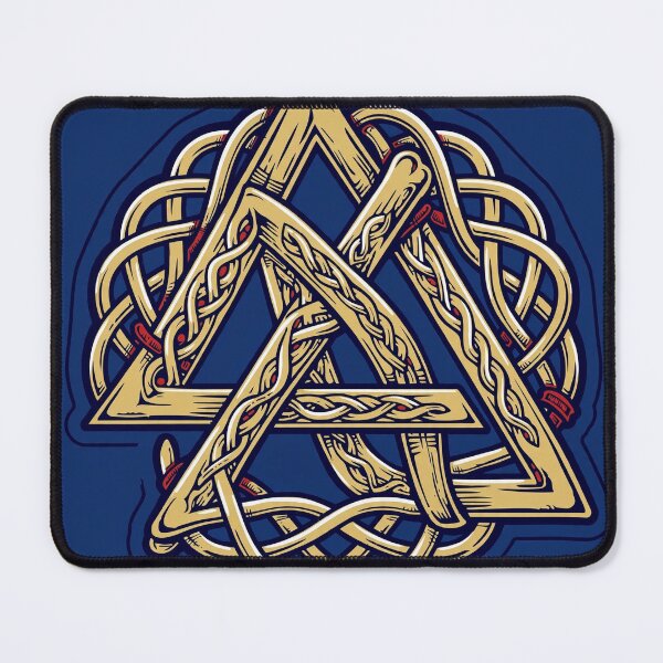Item preview, Valknut Odin Symbol designed and sold by Bluejayarts.