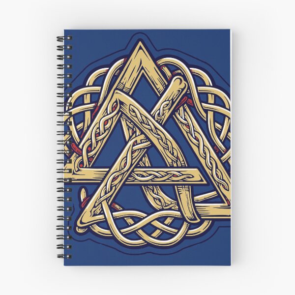 Item preview, Valknut Odin Symbol designed and sold by Bluejayarts.