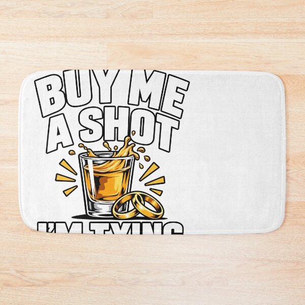 Item preview, Buy Me a Shot Im Tying the Knot Bachelorette Party Design designed and sold by stmpdwrld.