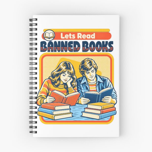Item preview, Lets Read Banned Books Retro designed and sold by MadcapPrints.