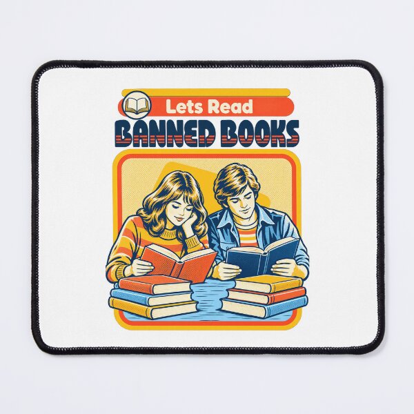 Item preview, Lets Read Banned Books Retro designed and sold by MadcapPrints.