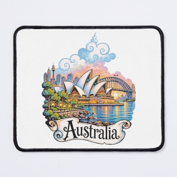 Item preview, Sydney Opera House and Harbour Bridge designed and sold by EdwinkOne.