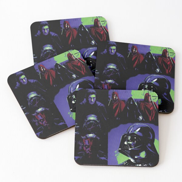 Item preview, Sith Lords (Fan Pop-Art Collage, Retro Posterised Version) designed and sold by Cathedral of Curiosity.
