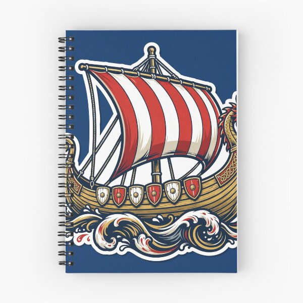 Item preview, Viking Longship designed and sold by Bluejayarts.