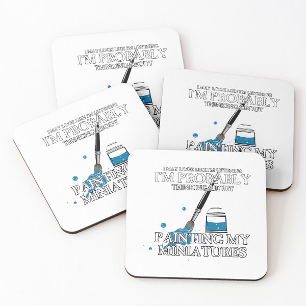 Item preview, Thinking About Painting My Miniatures designed and sold by tbarbosantjean.