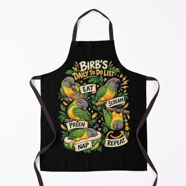 Item preview, Senegal Parrot Daily To Do List designed and sold by Knightzoro Studio.