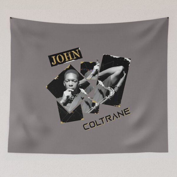 Item preview, John Coltrane Saxophone Tribute Portrait Tee-2 designed and sold by AlexanderKleest.