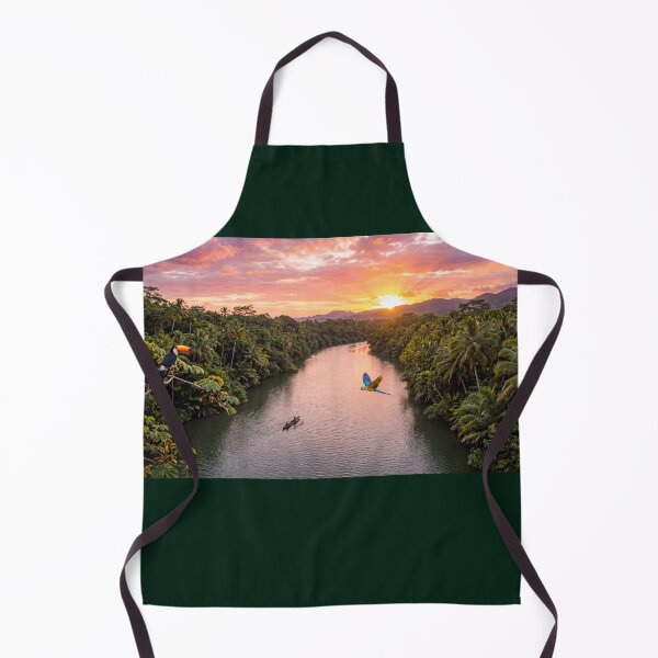 Item preview, Tropical River Sunset Adventure designed and sold by amusefullife.