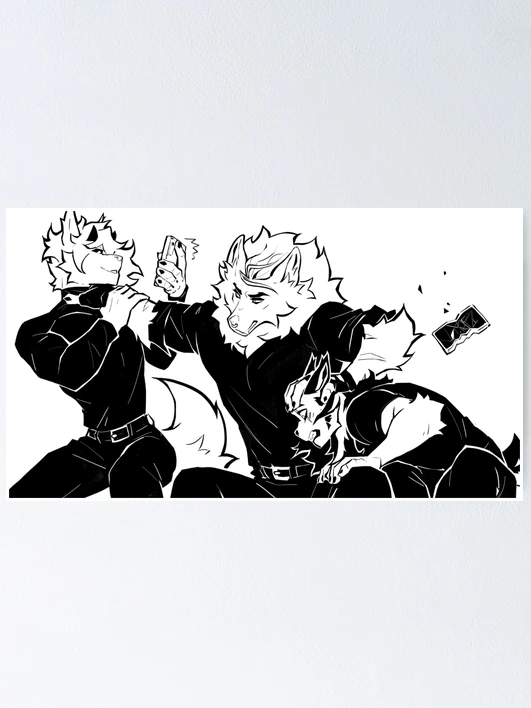 Thumbnail 1 of 3, Poster, Julius + Ril + Lyn designed and sold by Simargl.
