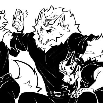 Artwork thumbnail, Julius + Ril + Lyn by Simargl