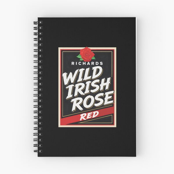 Item preview, Richards Wild Irish Rose Red Vintage Label designed and sold by Black-OniOns.