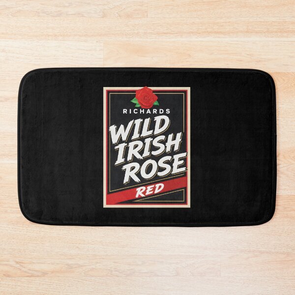 Item preview, Richards Wild Irish Rose Red Vintage Label designed and sold by Black-OniOns.