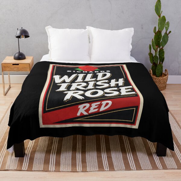 Item preview, Richards Wild Irish Rose Red Vintage Label designed and sold by Black-OniOns.