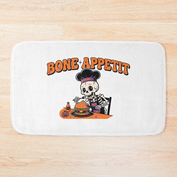 Item preview, Bone Appetit Funny Skeleton Chef Halloween Food Shirt designed and sold by TheDaddyDude.